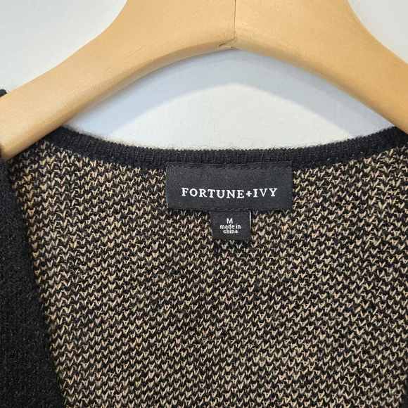 NWOT Windowpane Open Sweater Size Medium - Picture 3 of 6